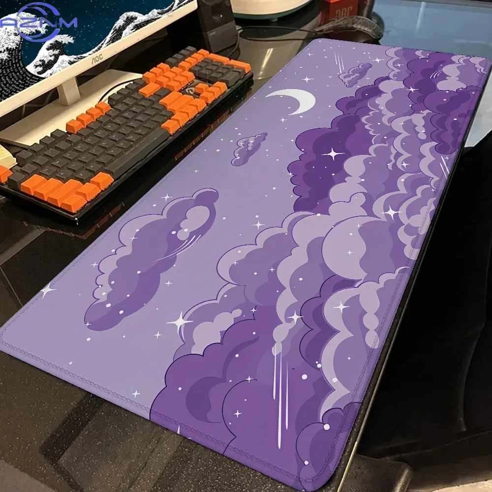 Pc Gaming Cloud Free - Tapis de souris Cloud Moon violet,