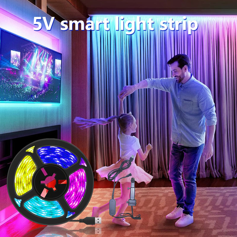 Rgb Light Strip - Bande lumineuse LED intelligente STTL pour