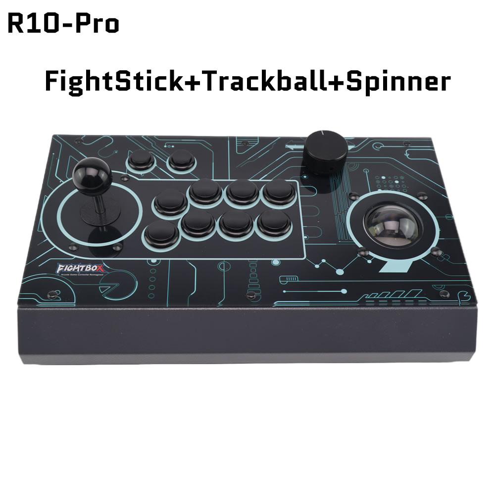 Joystick Pc Gaming - Manette de jeu d'arcade FightBox R10-PRO