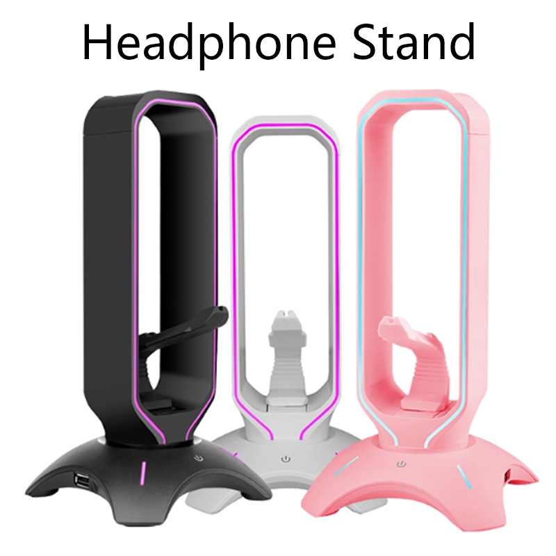 Mouse Bungee Holder - Support de casque RGB avec support