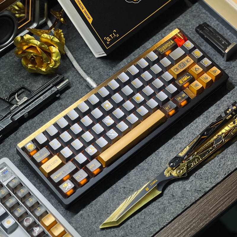 Pc Gaming Set - Ensemble de capuchons de touches sur