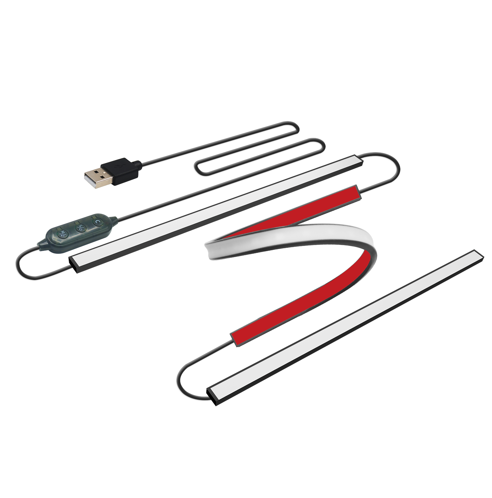 Rgb Light Strip - Bande lumineuse LED RGB pour moniteur,