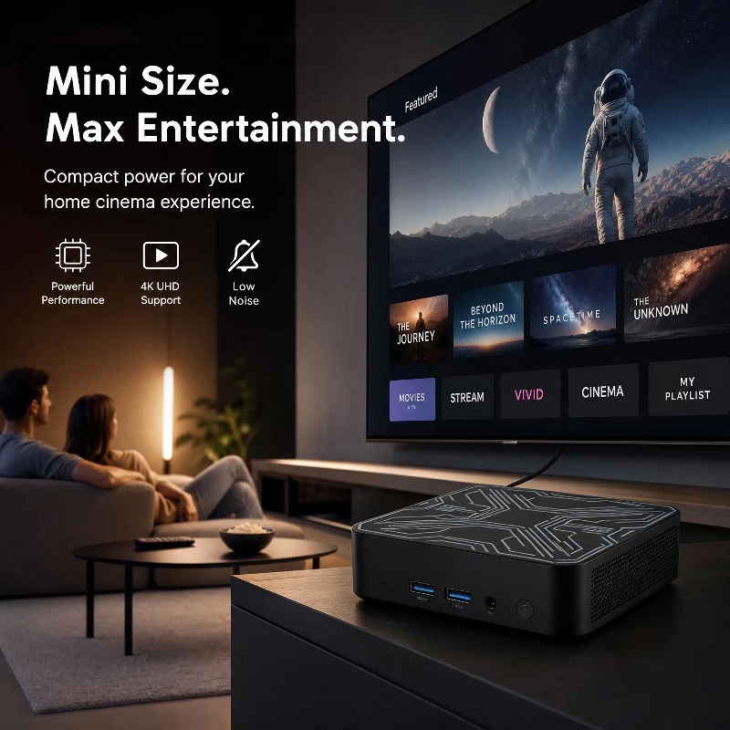 Nouveau Mini PC Portable 2026  - Pc Gaming Notebook avis et prix