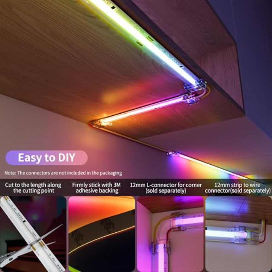 Bande lumineuse LED COB intell - Rgb Light Strip avis et prix