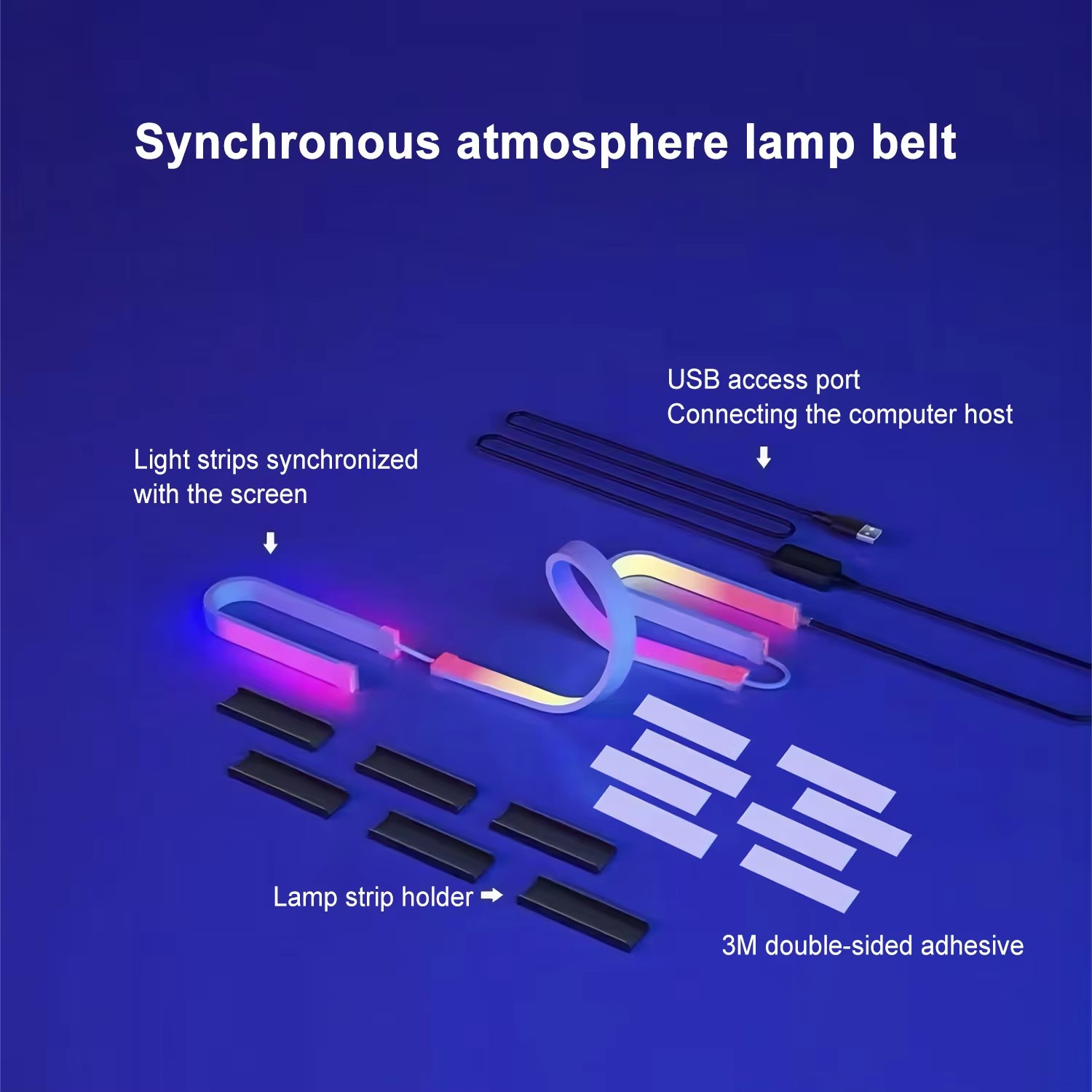 Bande lumineuse RGB pour jeux, - Rgb Light Strip avis et prix