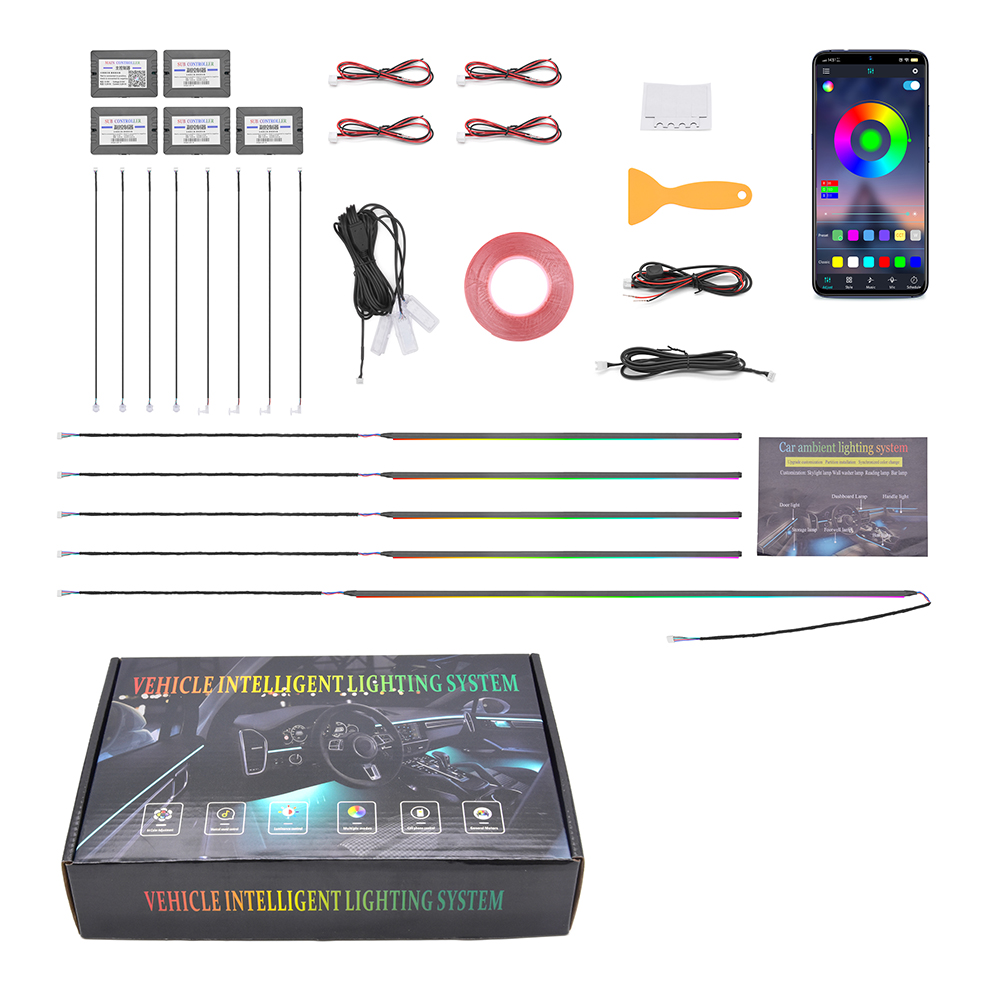 Kit d'éclairage d'ambiance pou - Rgb Light Strip avis et prix