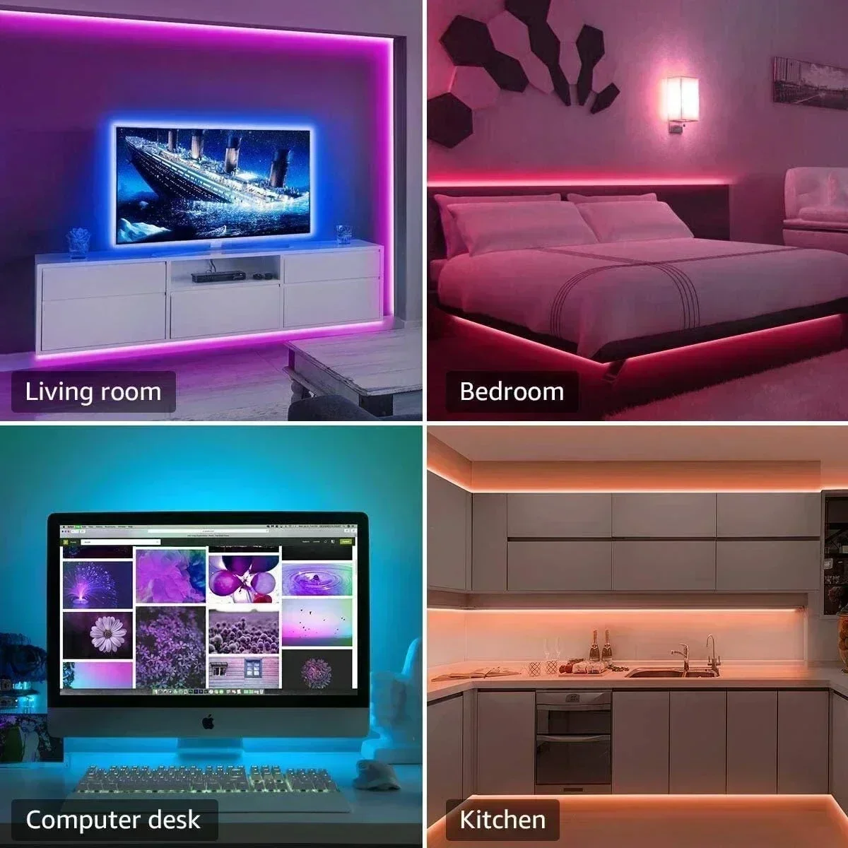 Bande lumineuse LED RGB intell - Rgb Light Strip avis et prix