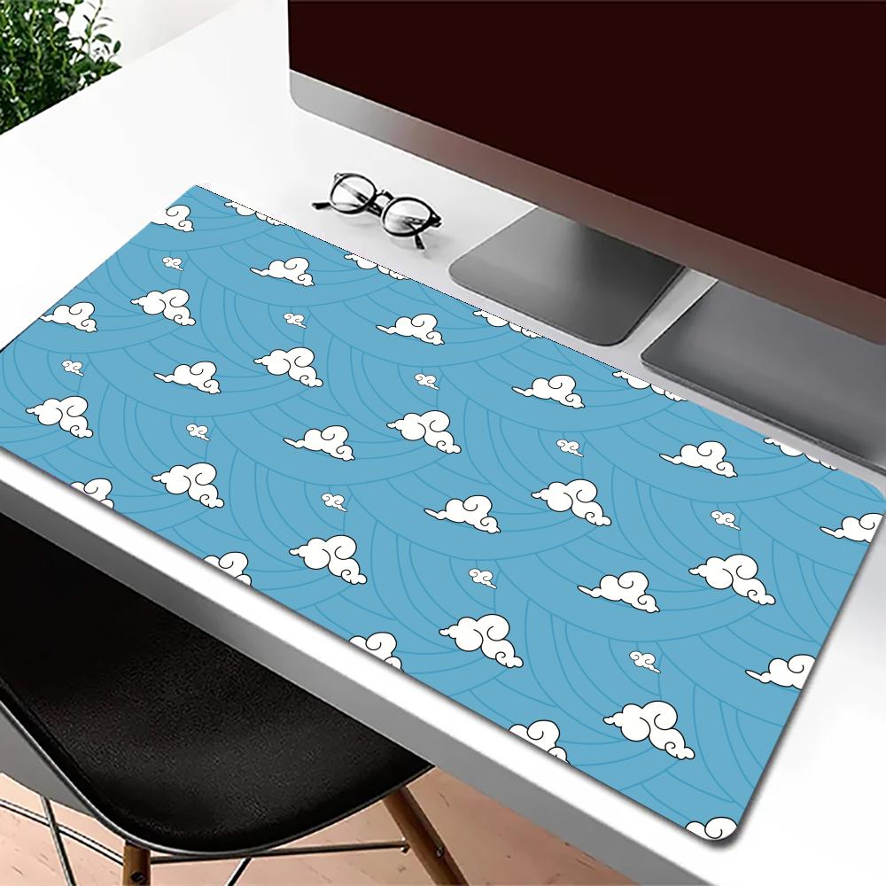 Tapis de jeu avec vagues bleue - Pc Gaming Cloud Free avis et prix