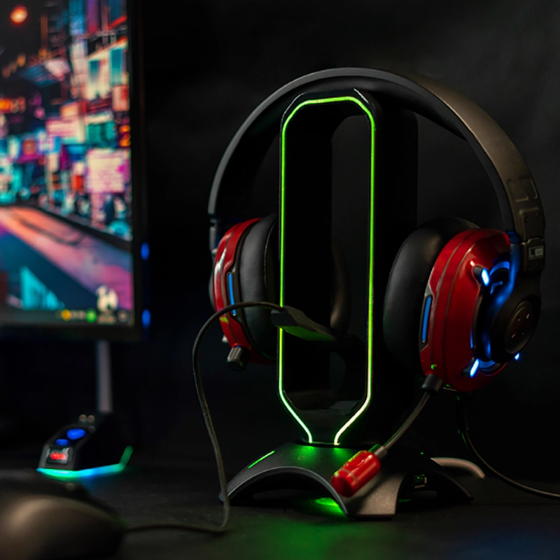 Support de casque RGB avec sup - Mouse Bungee Holder avis et prix