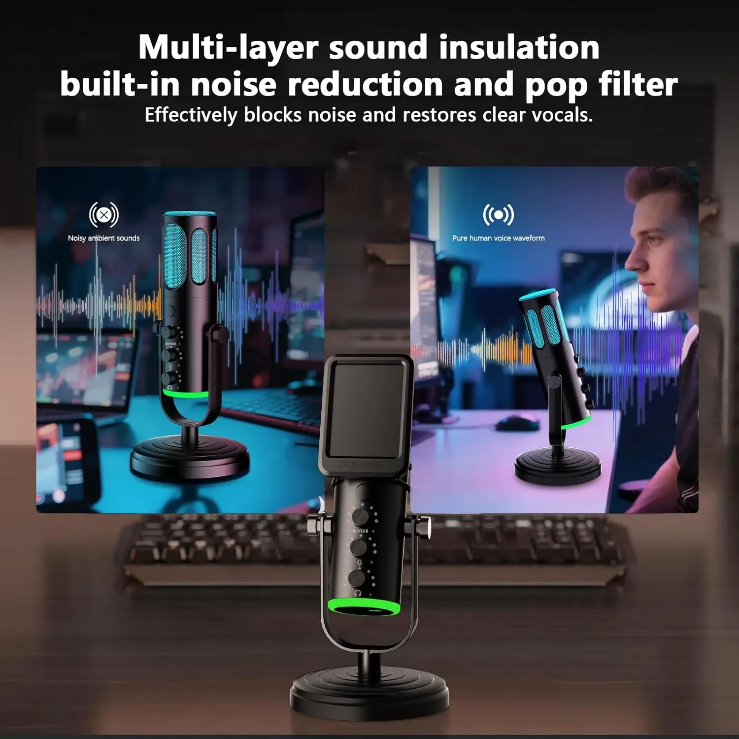 Microphone USB PUPGSIS pour PC - Pc Gaming Discord avis et prix