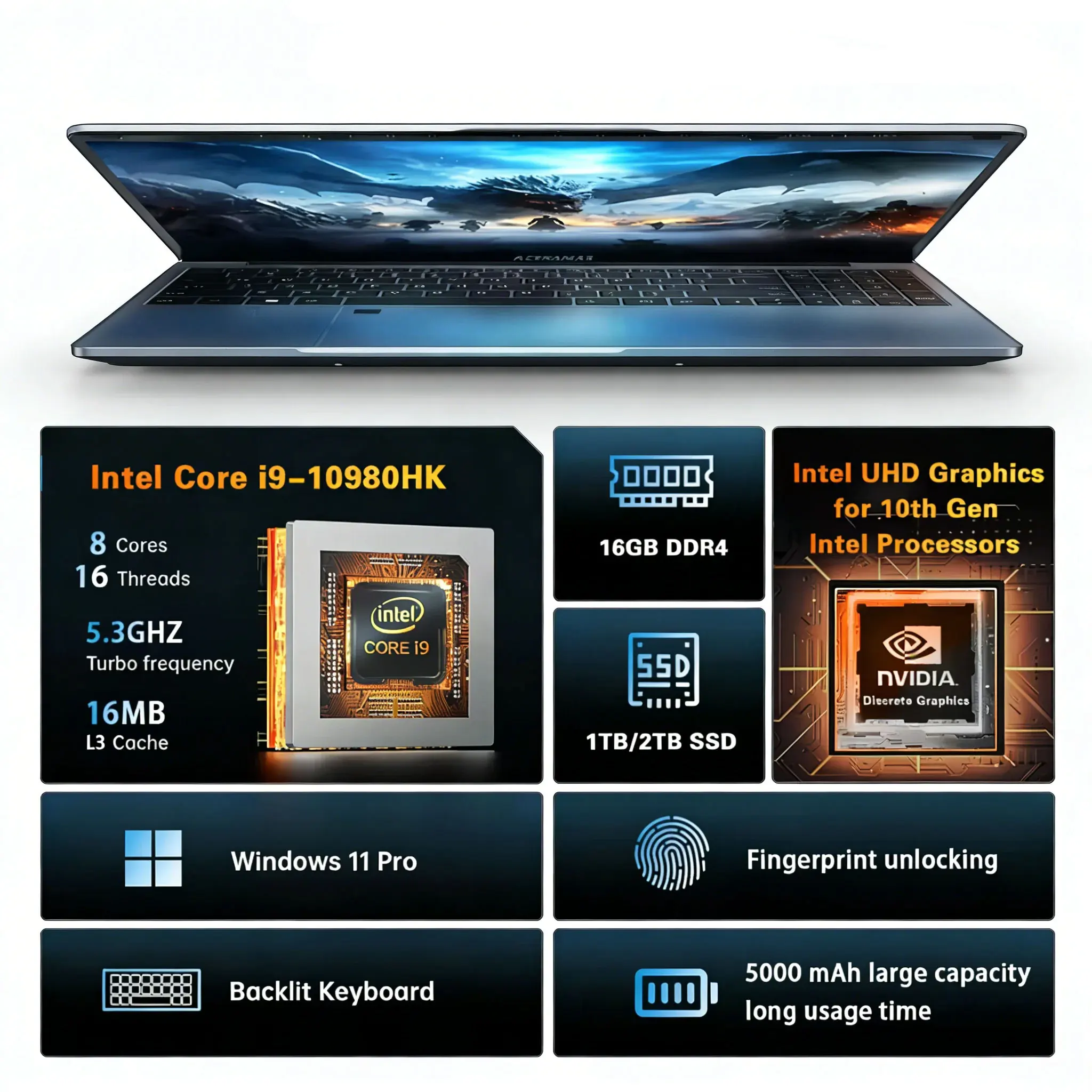 Ordinateur portable de jeu 15, - Pc Gaming Notebook avis et prix