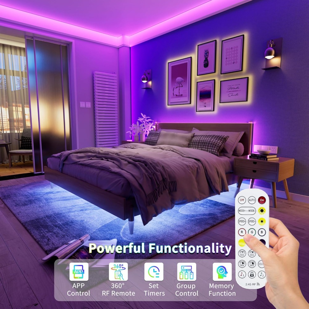 Bande lumineuse LED COB RGB US - Rgb Light Strip avis et prix
