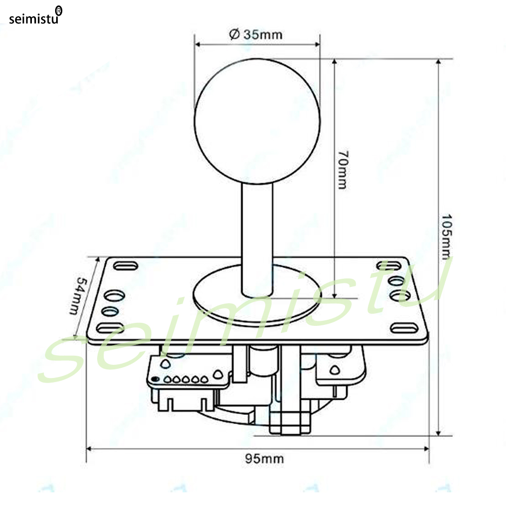 Joystick copie Sanwa arcade Jo - Joystick Pc Gaming avis et prix