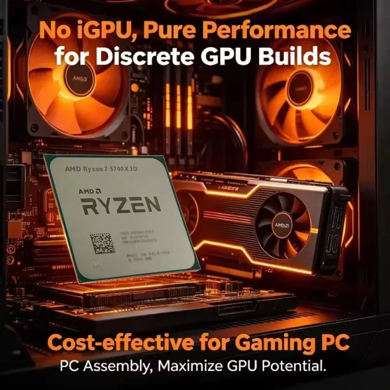 Processeur AMD Ryzen 7 5700X3D - Pc Gaming Ryzen avis et prix
