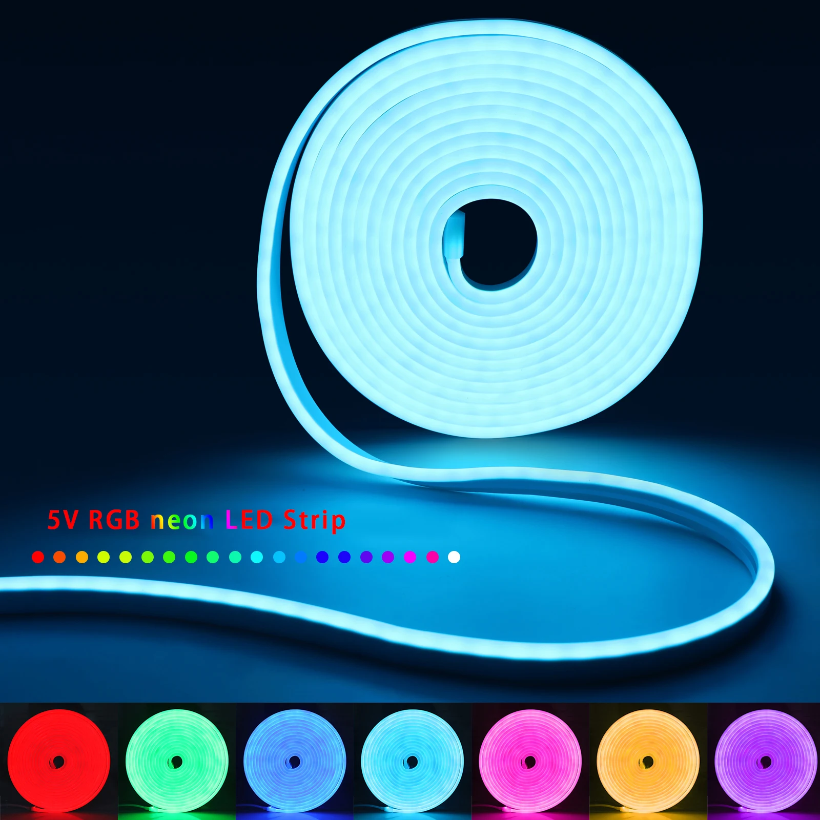 Bande lumineuse LED néon RGB,  - Rgb Light Strip avis et prix